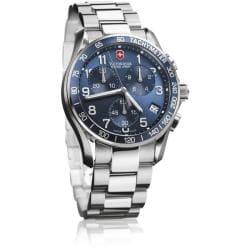 Swiss Army Mens Chrono Classic Blue Dial Watch  