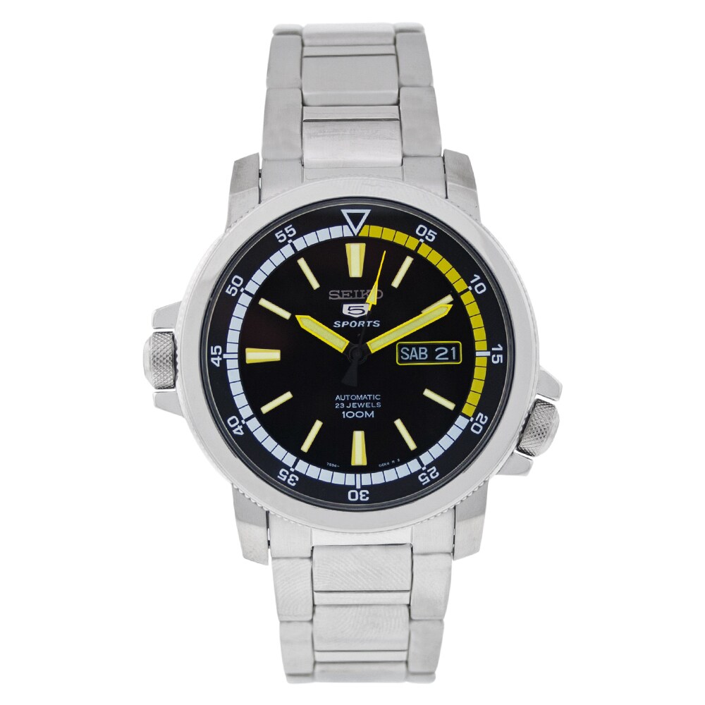 Seiko 5 Mens Automatic Steel Watch  