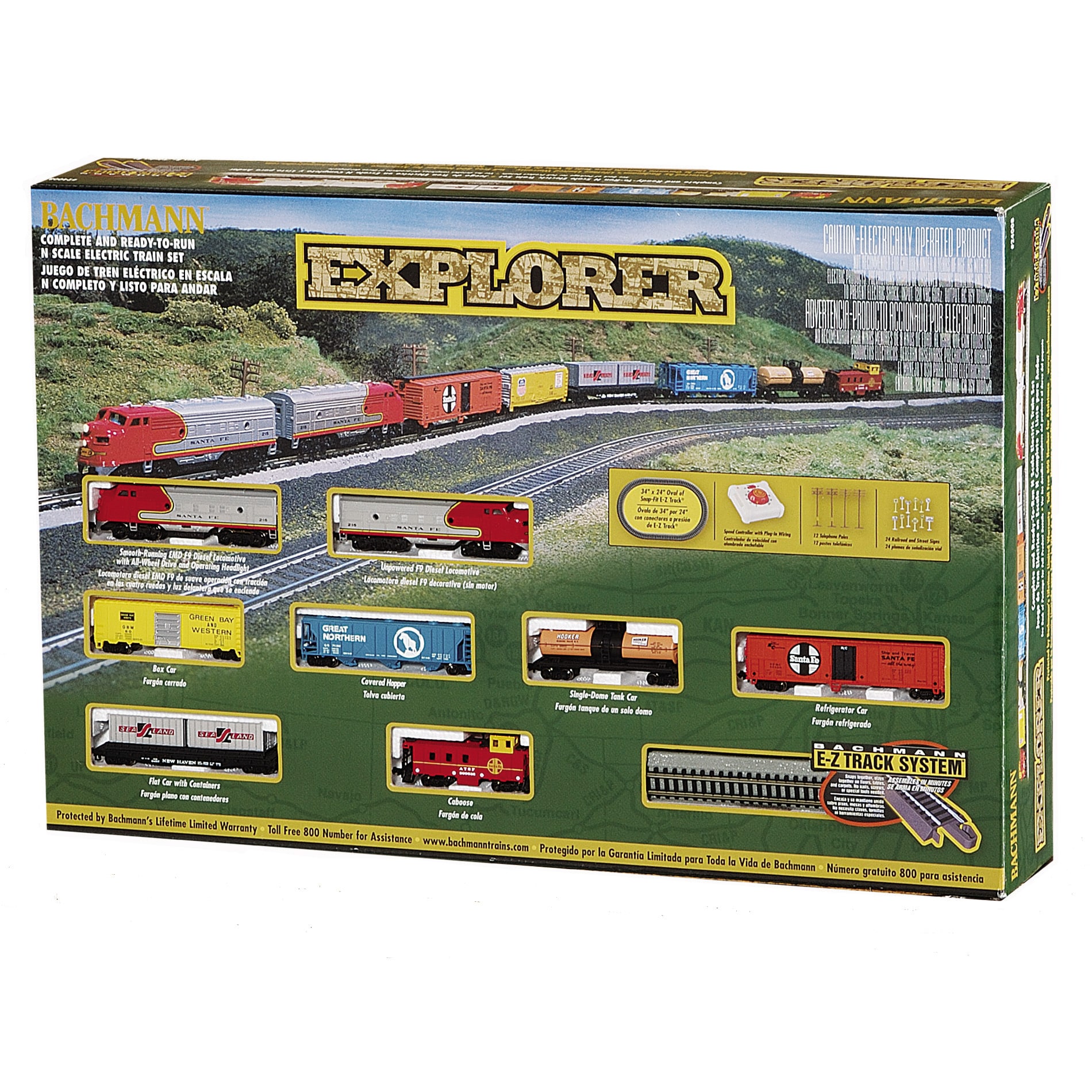 Bachmann N Scale Explorer Train Set - Free Shipping Today - Overstock 