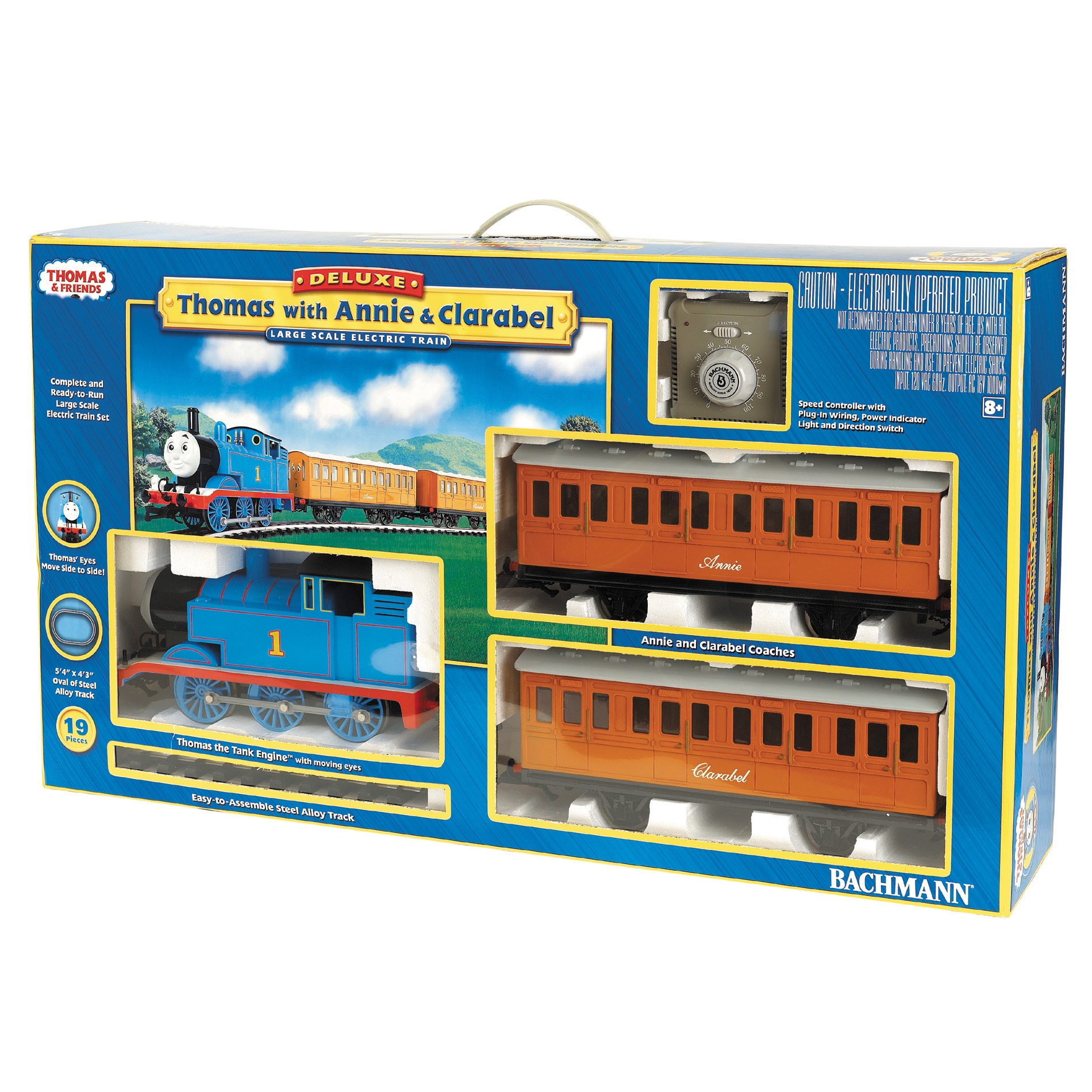 Bachmann G Scale Thomas and Friends Large Scale Train Set - Free 