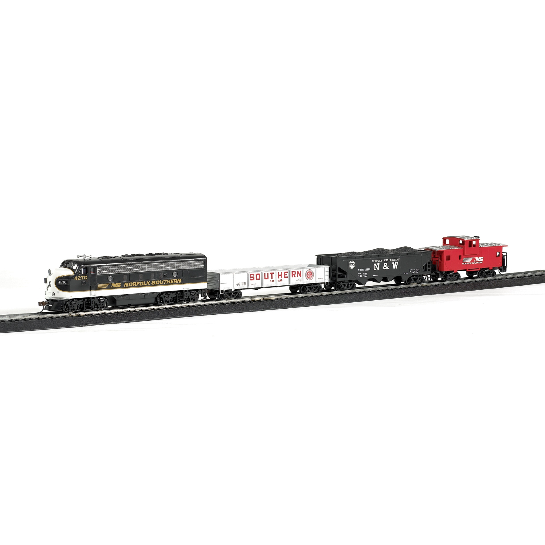 bachmann ho scale thoroughbred train set