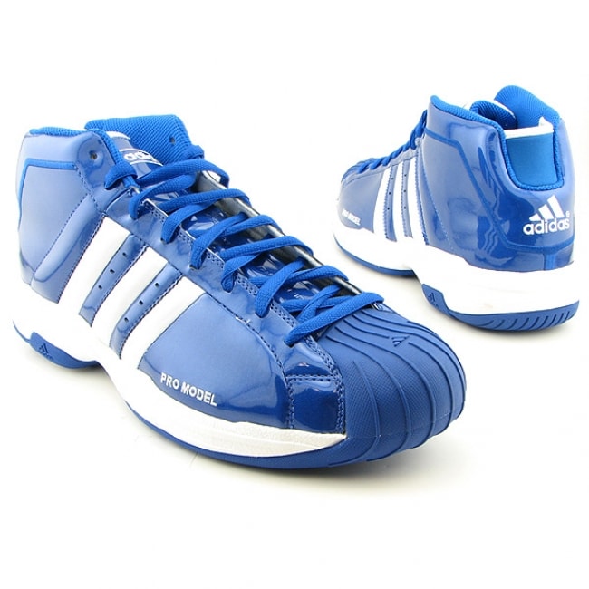 Adidas Men's Royal Blue 'Pro Model 2G' Basketball Shoes (Size 19 ...