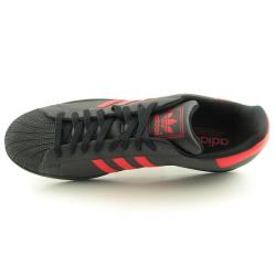 Adidas Men's Black/ Red 'Superstar 2' Sneakers (Size 18) - 14012239 ...