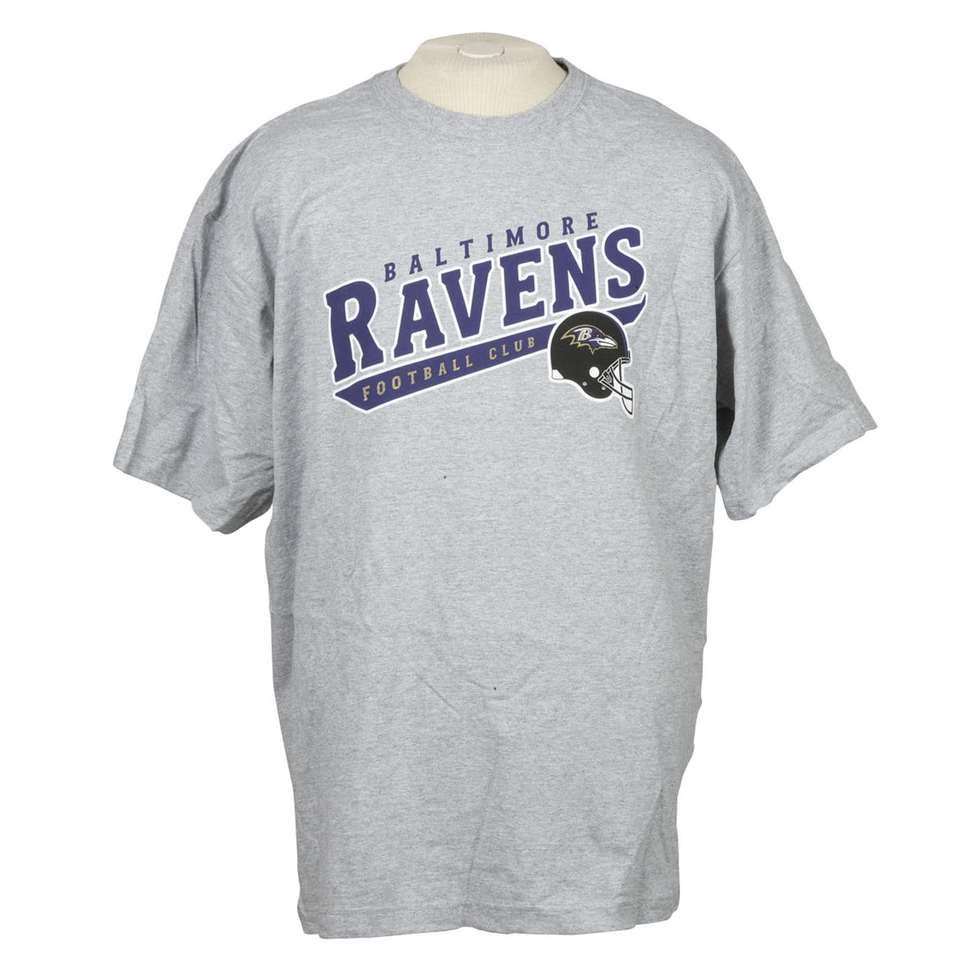 Reebok Baltimore Ravens Grey Team T shirt  
