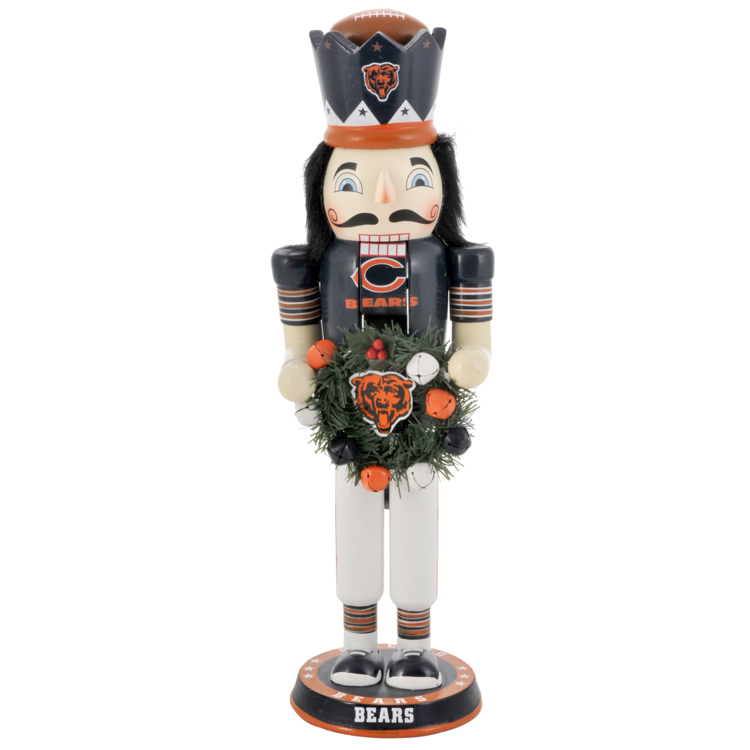 Chicago Bears 14 inch Wreath Nutcracker  ™ Shopping