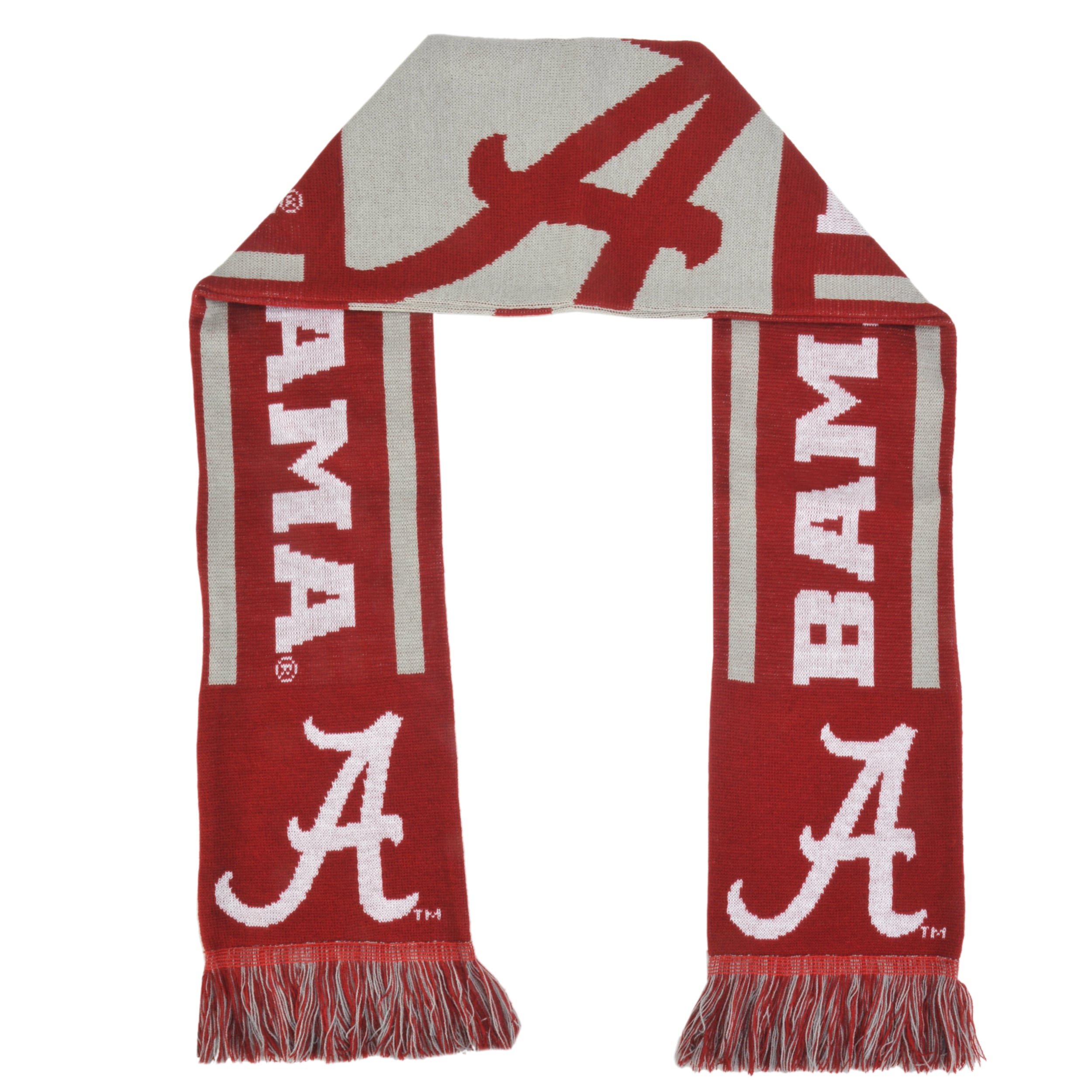 Alabama Crimson Tide Acrylic NCAA Scarf