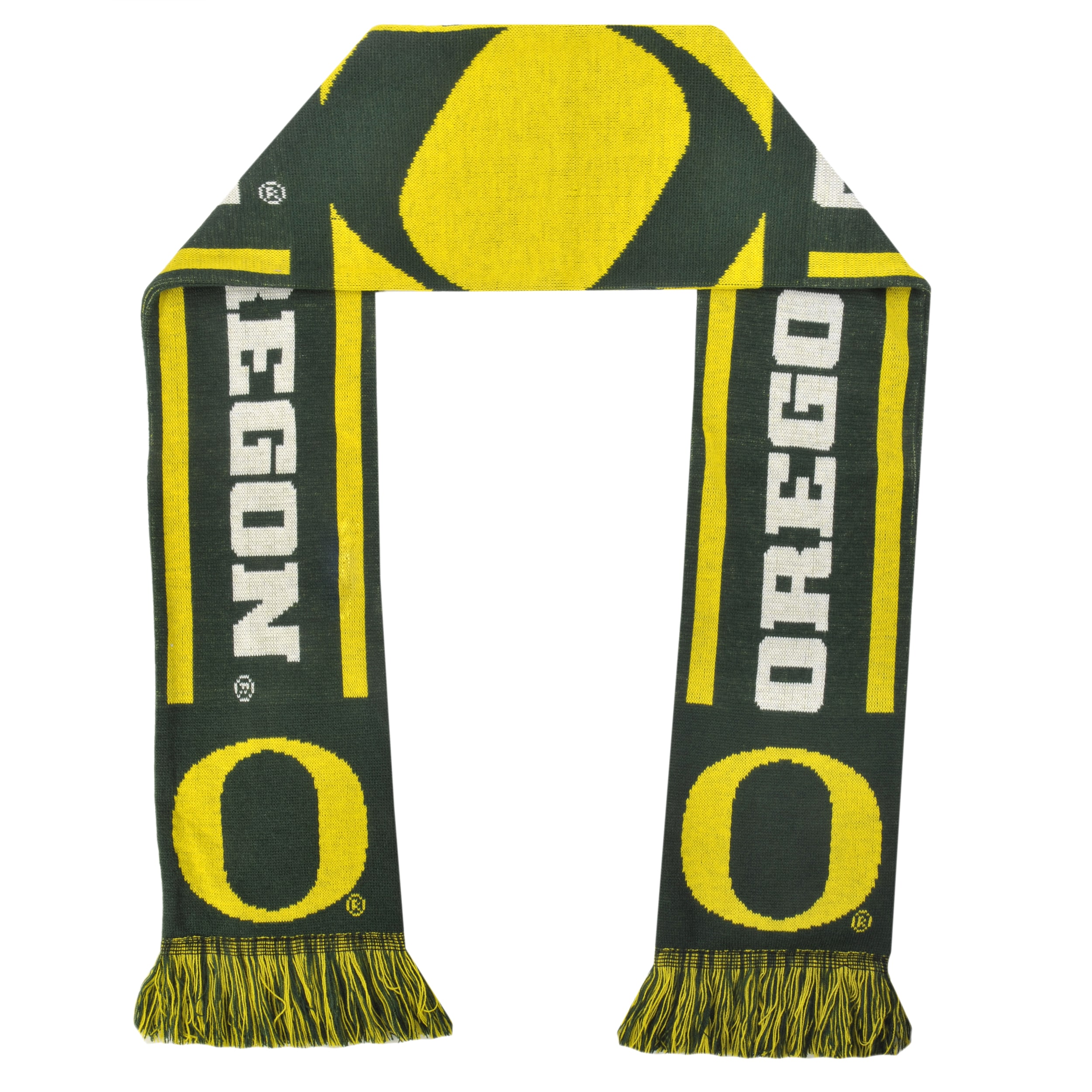 Oregon Ducks Acrylic NCAA Scarf