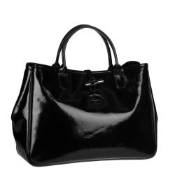 longchamp patent leather tote