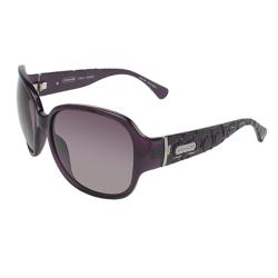 purple coach sunglasses