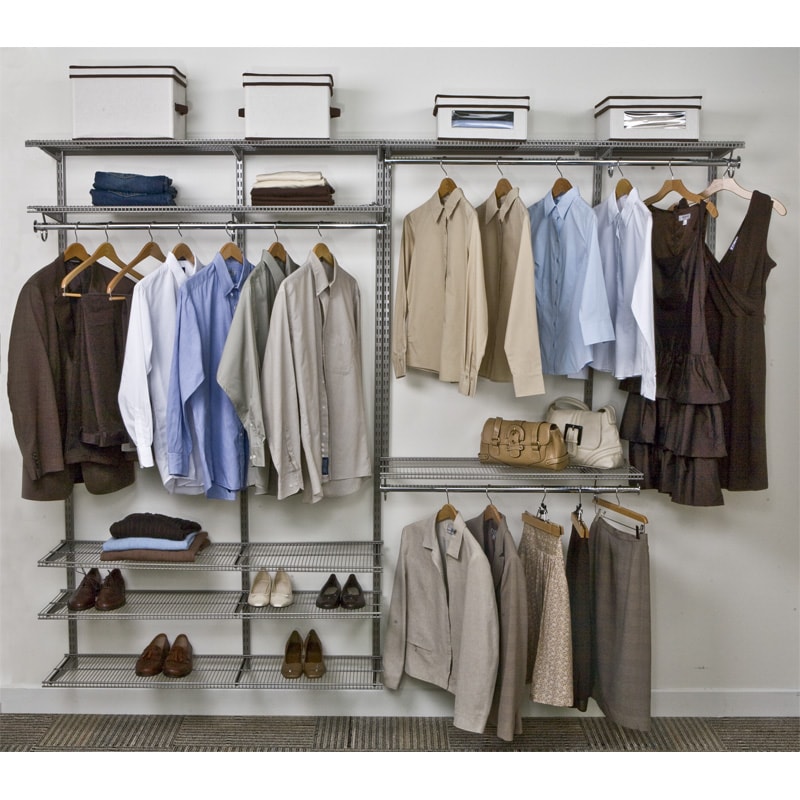 FreedomRail 6 Foot Nickel Ventilated Closet Kit Today $441.99