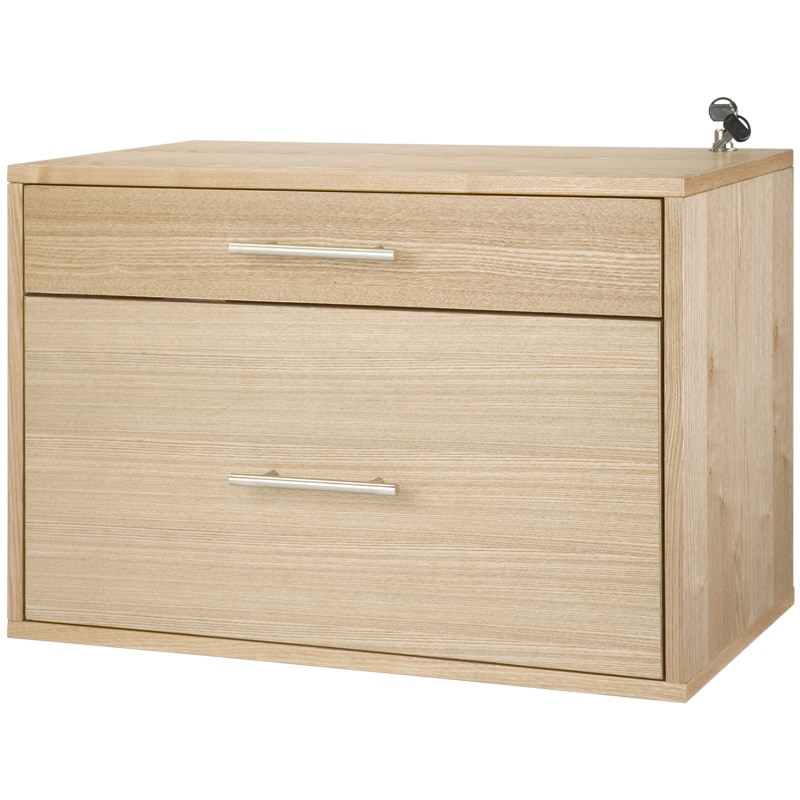 freedomRail O Box Light Oak Hanging File Cabinet Today $234.02