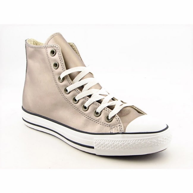 shiny high top sneakers