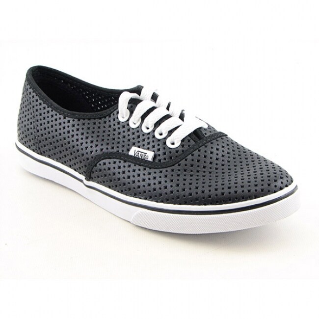 Vans Women's 'Authentic Lo Pro' Black Athletic-inspired Shoes - Free ...