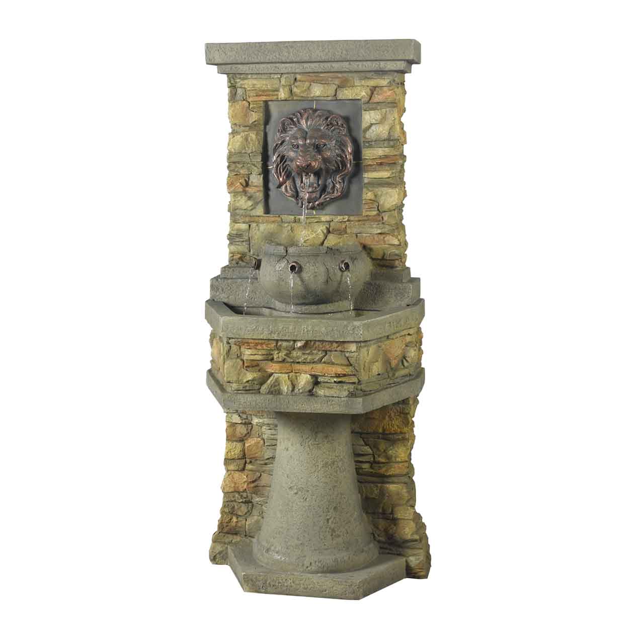 Lion Head Water Fountain  