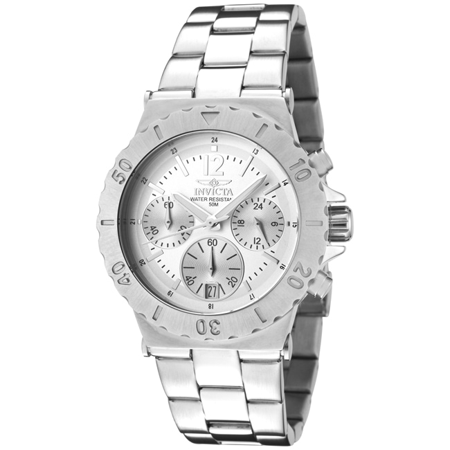 Invicta Mens Specialty Stainless Steel Watch  