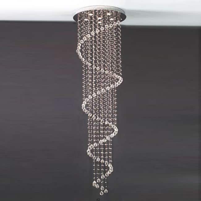 Gallery Modern Crystal 6-Light Chandelier