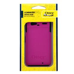 Otter Box Motorola Droid RAZR XT910 OEM Pink/ Black Commuter Case 