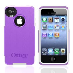 Otter Box Apple iPhone 4/ 4S OEM Purple/ White Commuter Case. Opens flyout.