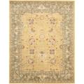 Safavieh Handmade Traditions Gold/Sage Wool Rug - 9'6 x 13'6