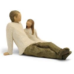 willow tree figurines father and daughter