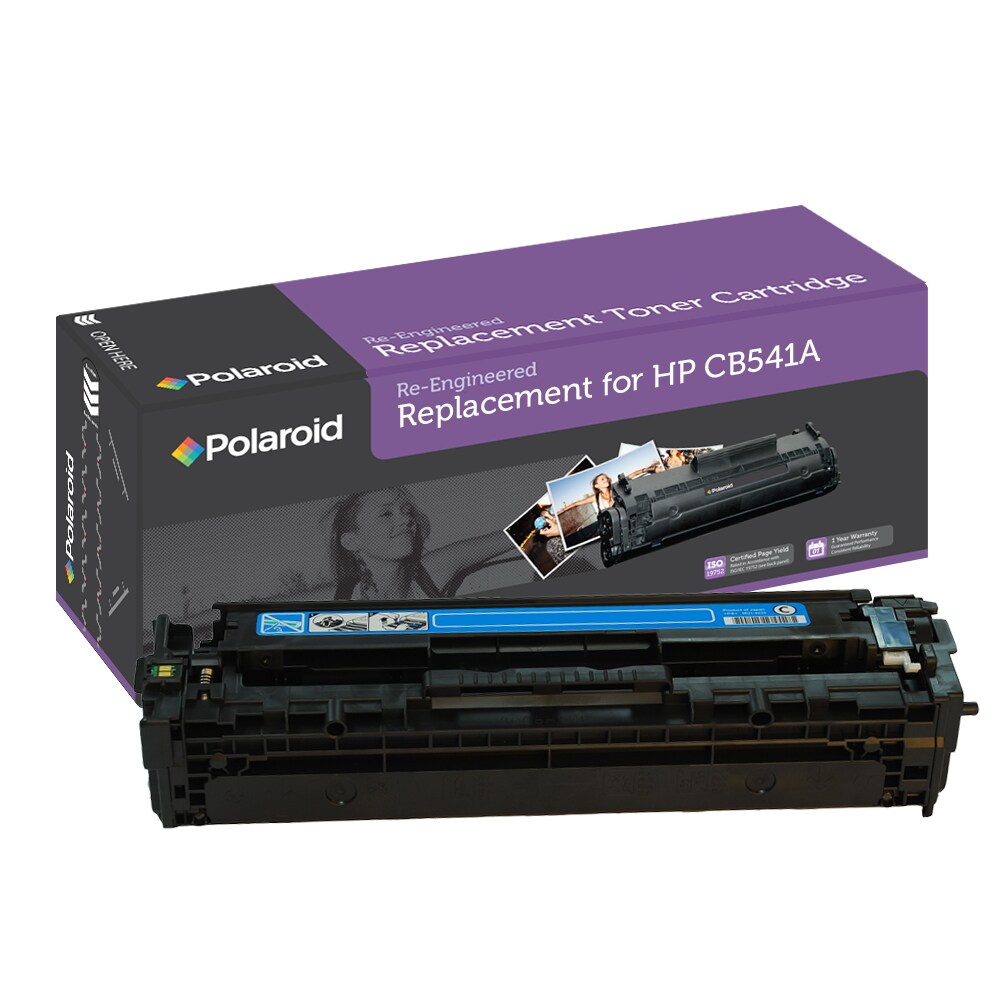 HP 125A Compatible Cyan Toner Cartridge (Remanufactured)