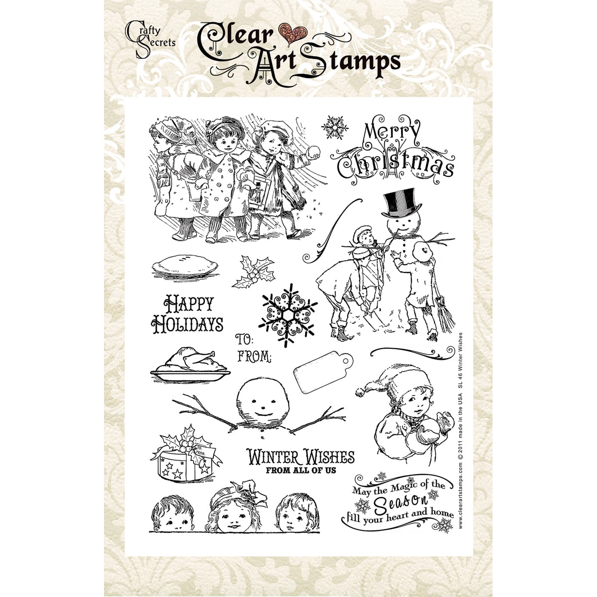 Crafty Secrets Clear Stamps   Buy Stamping Online 