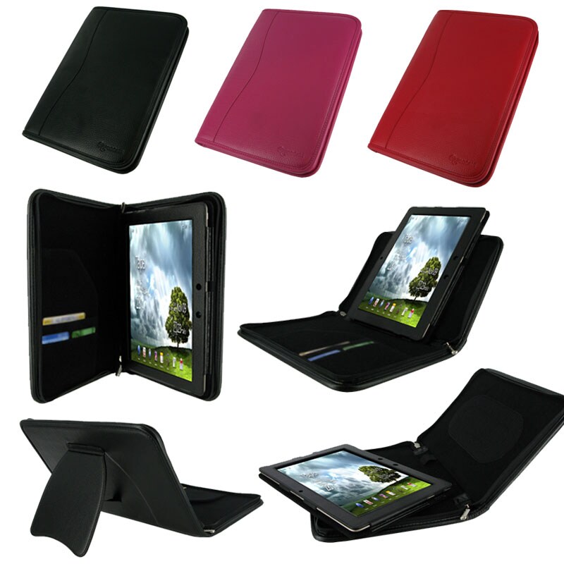 rooCASE Asus Transformer PRIME TF201 Executive Portfolio Leather Case 