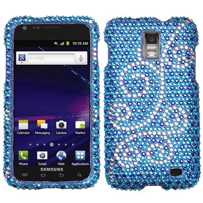   Galaxy S2/S II Skyrocket Flourish Rhinestone Case  