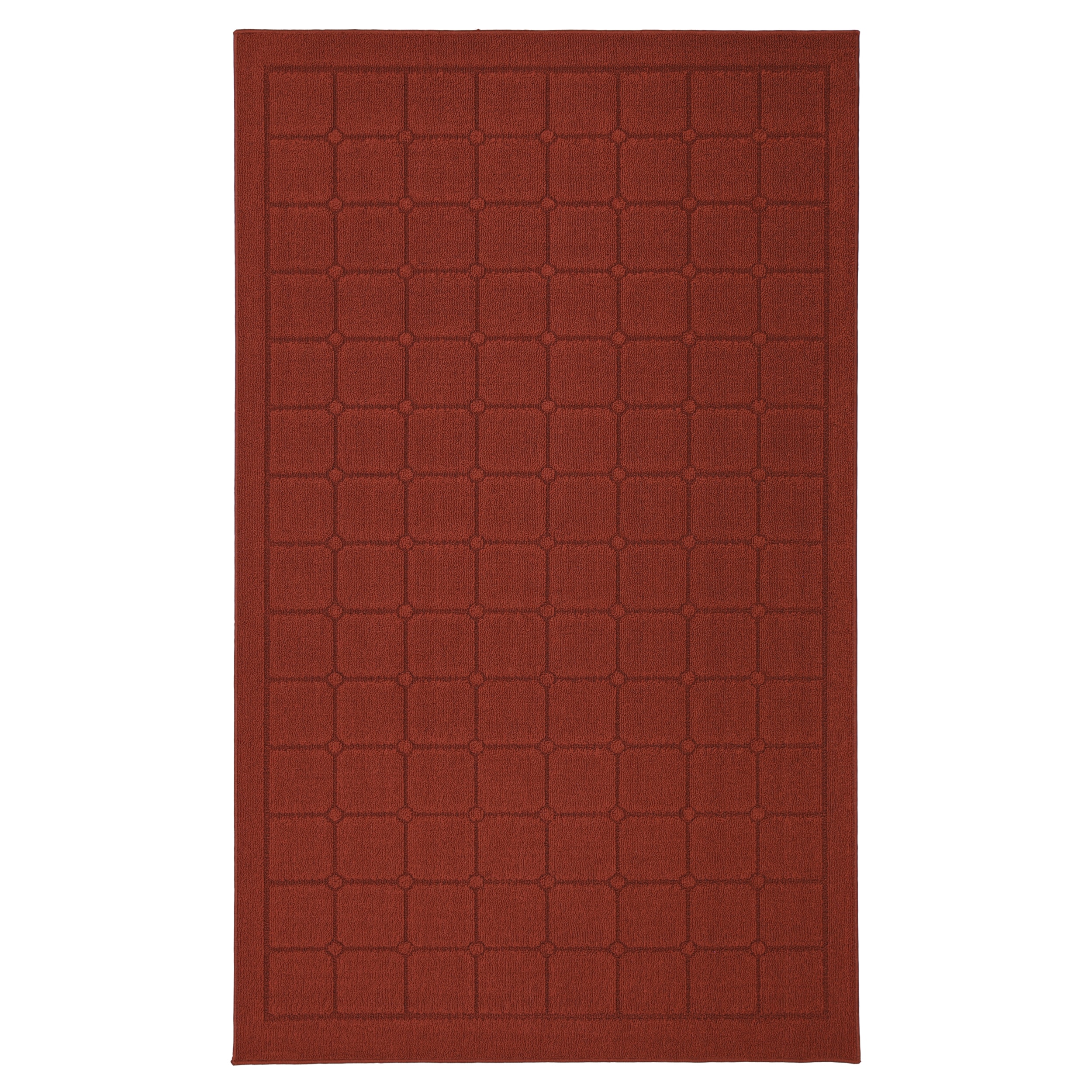 Cushion Madder Red Rug (1'8 x 2'10) Mohawk Home Accent Rugs