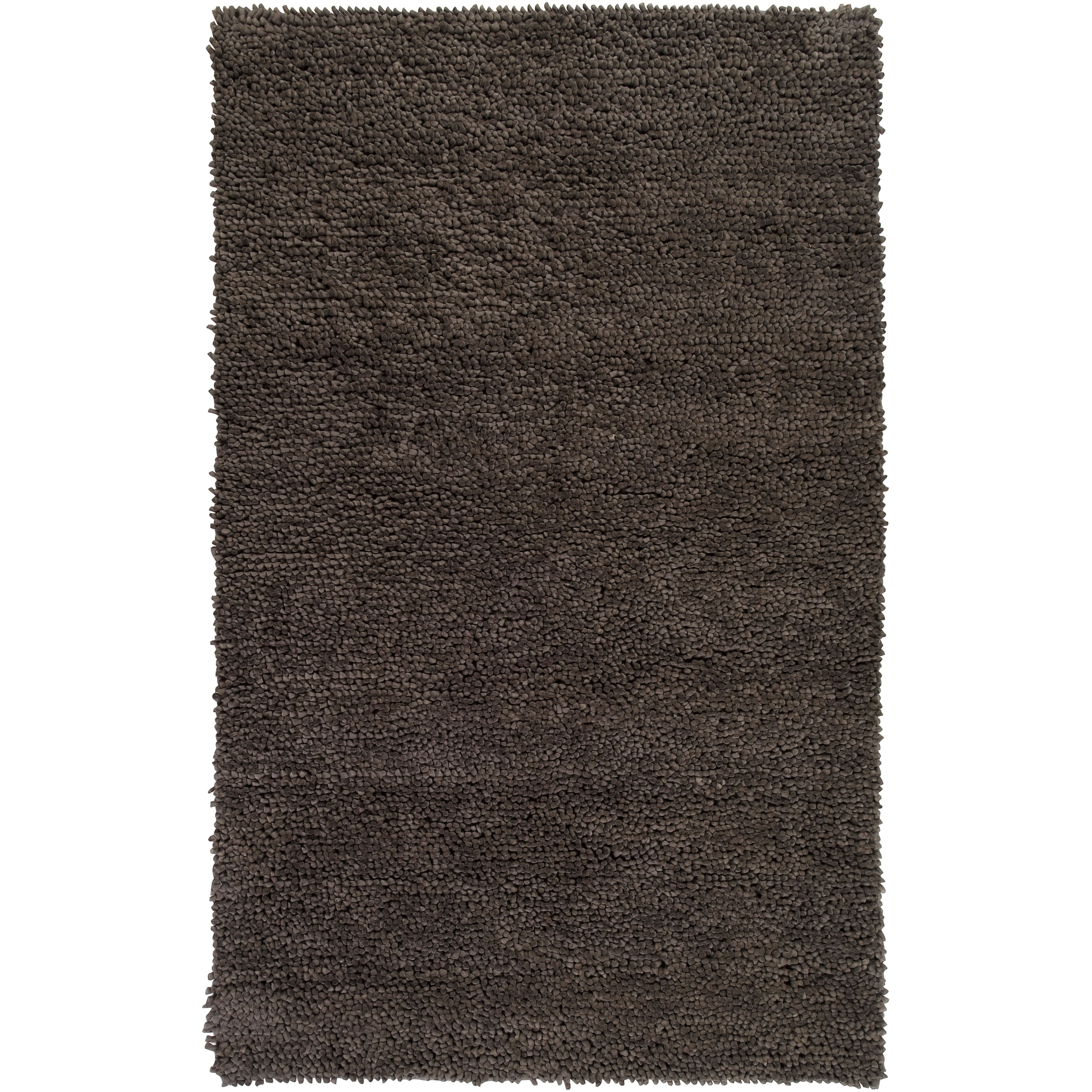 Hand Tufted Gray Wool Martenot Rug (8 Square)