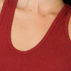 American Apparel Women's 'Boy Beater' Burgundy Rib Tank American Apparel Tops