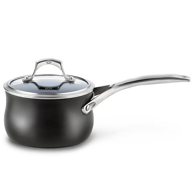 Calphalon Unison Black Nonstick 2-quart Sauce Pan with Lid