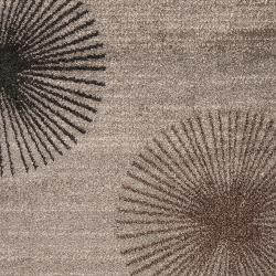 Woven Gray Resiling Rug (79 x 112)