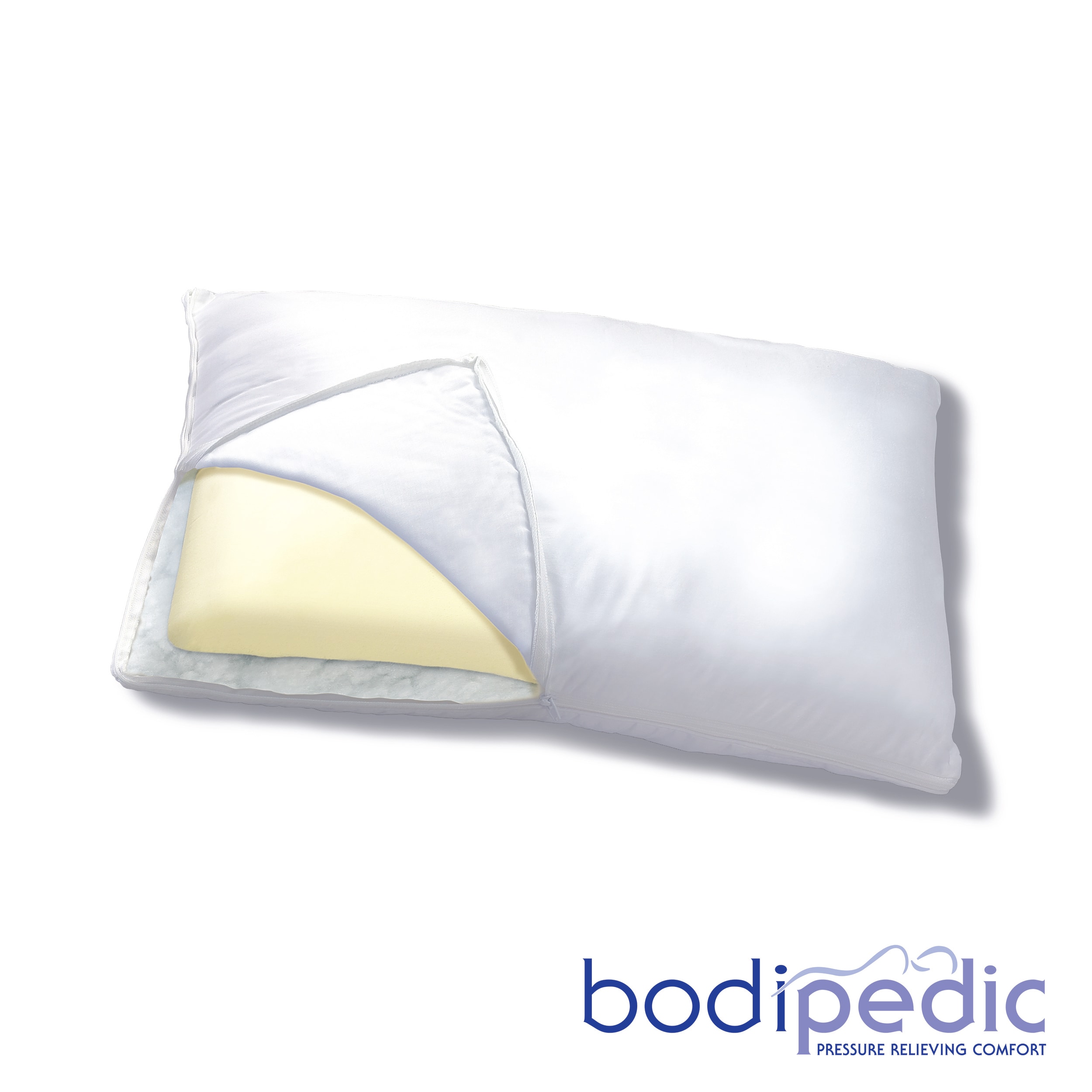 Bodipedic 2 in 1 Reversible Memory Foam Pillow  