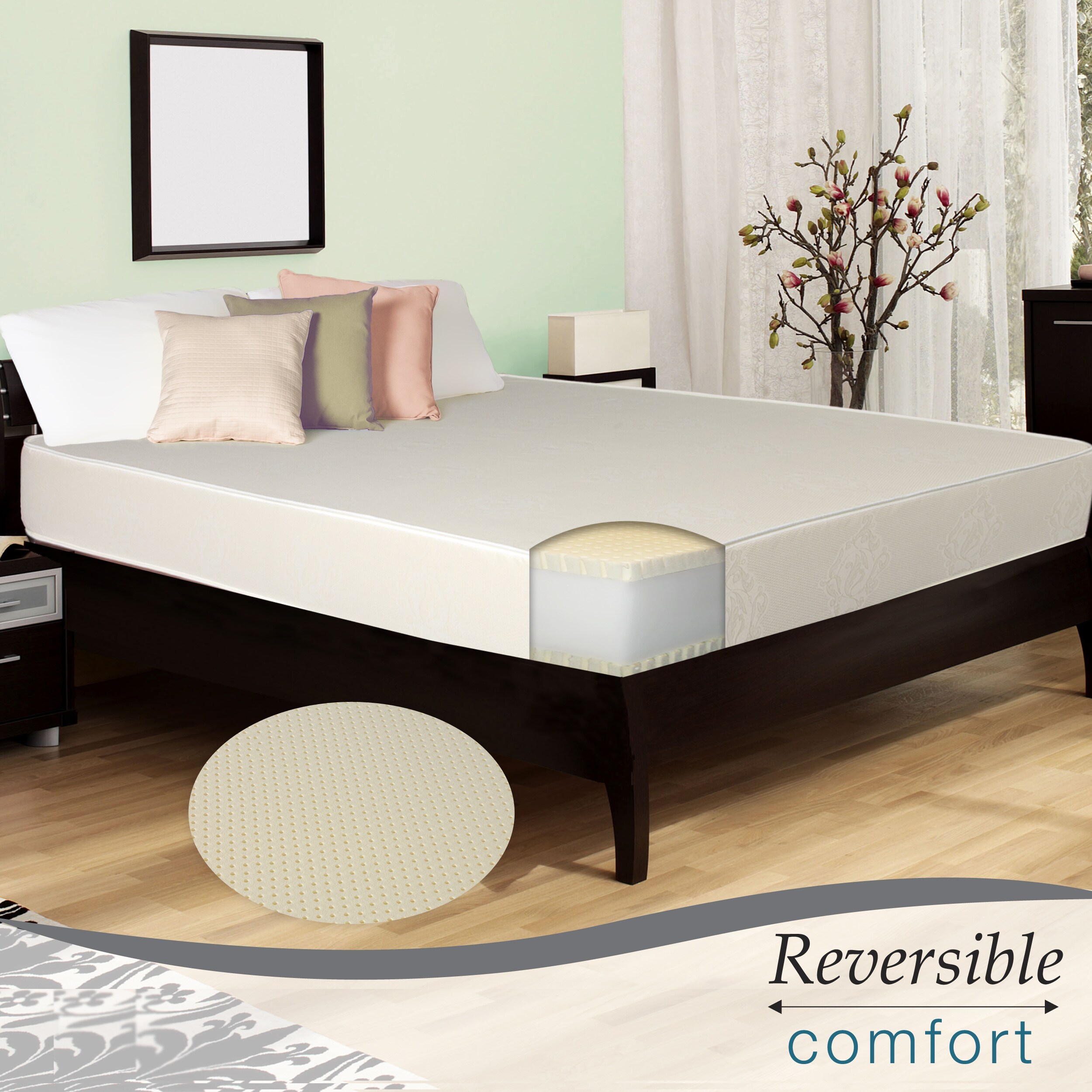 Select Luxury Reversible E.C.O. Latex Foam Medium Firm 10-inch Full-size Mattress