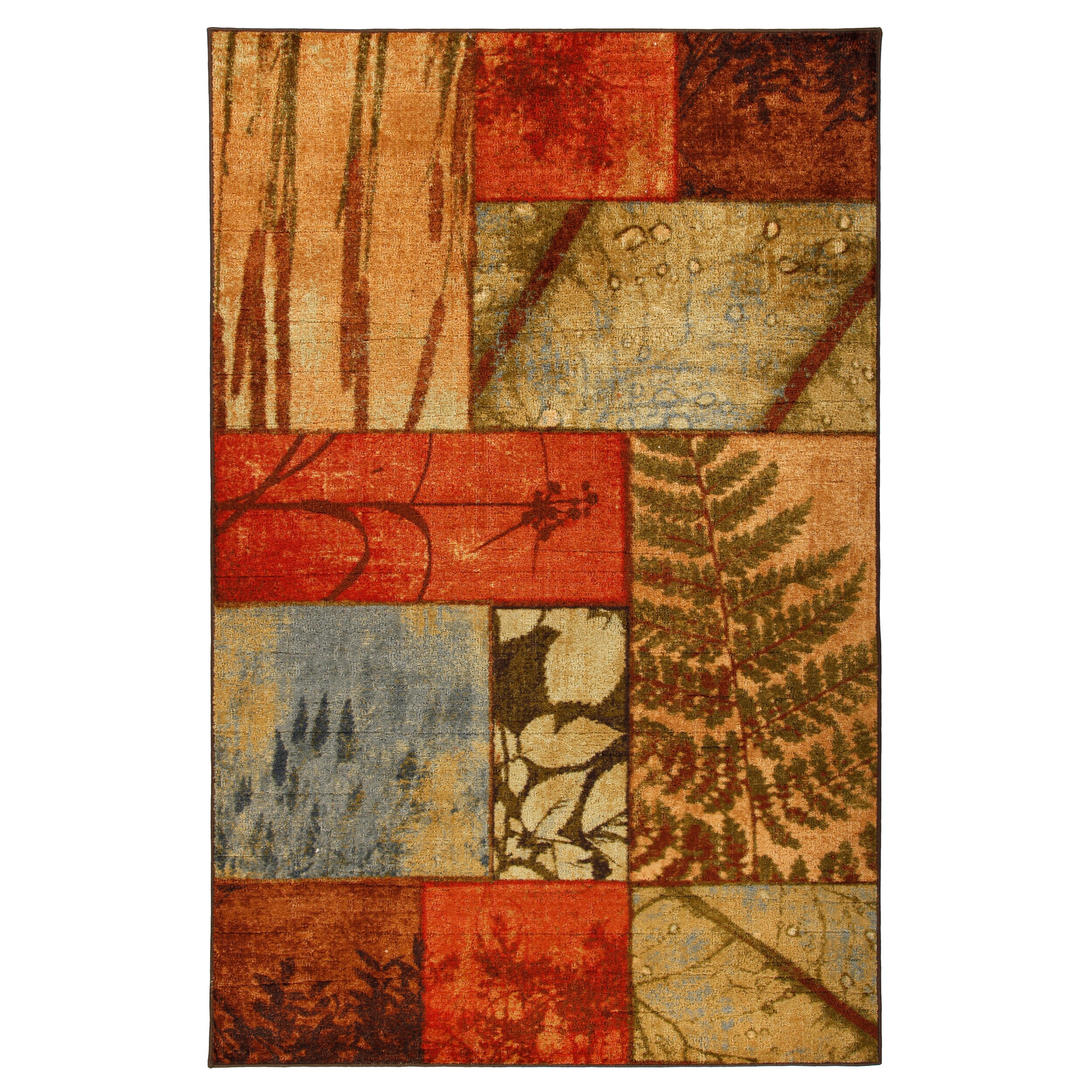 Natures Moments Multi Botanical Rug (5' x 8') Free Shipping Today