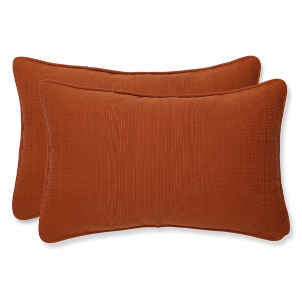 outdoor burnt orange pillows