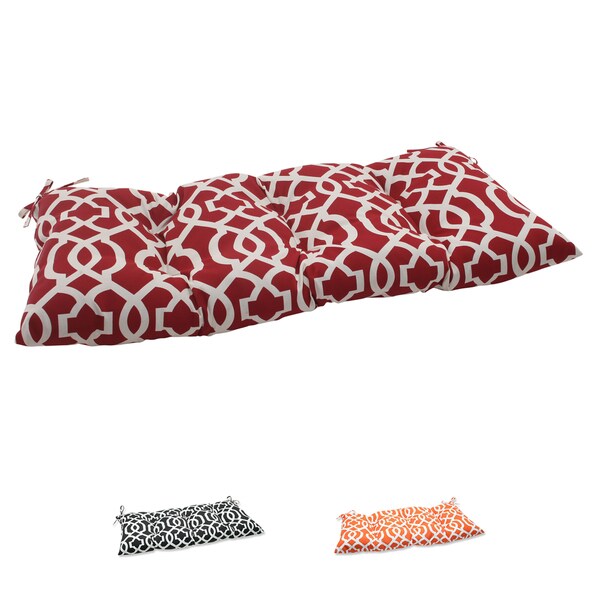 outdoor bench cushions and pillows