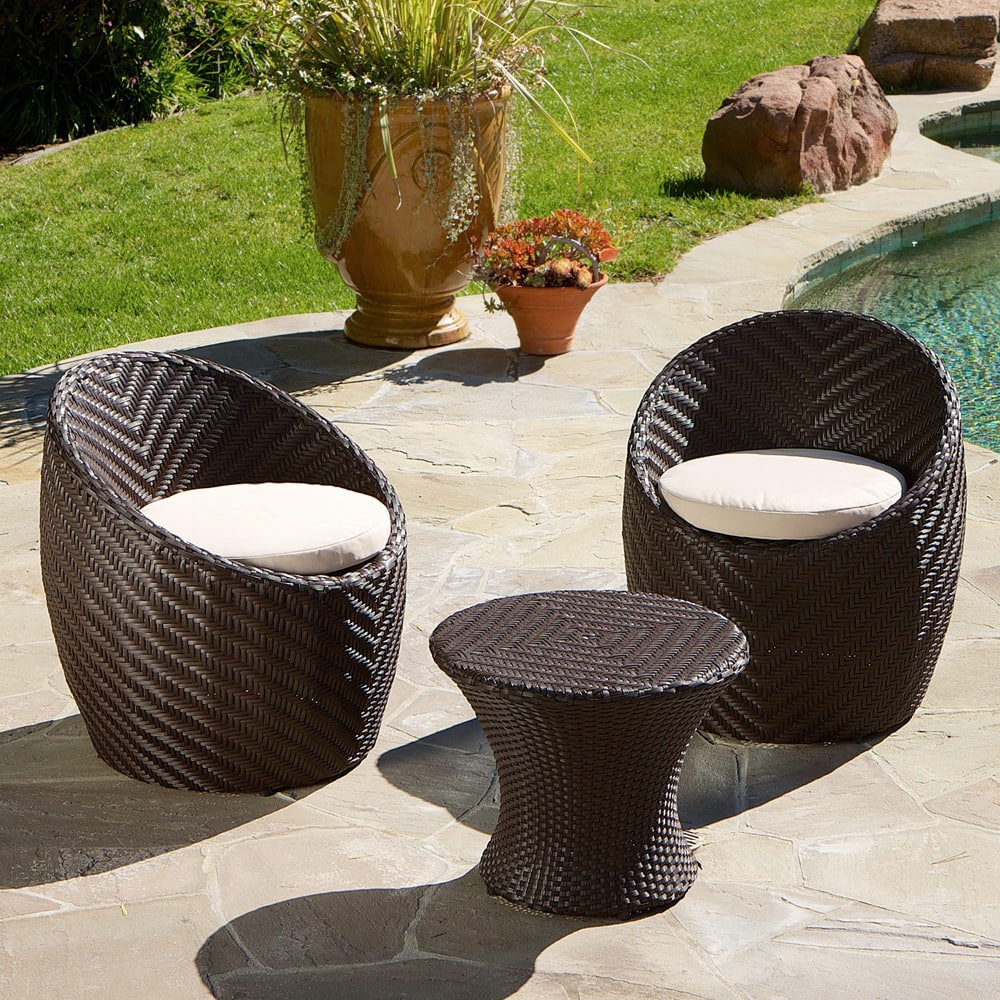 La Jolla 3-piece Chat Set by Christopher Knight Home