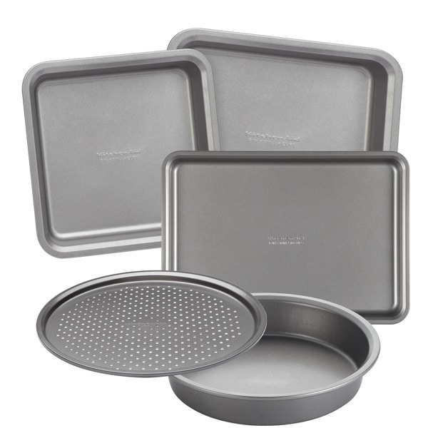 KitchenAid Bakeware 5-Piece Toaster Oven Bakeware Set - Free Shipping On Orders Over $45 