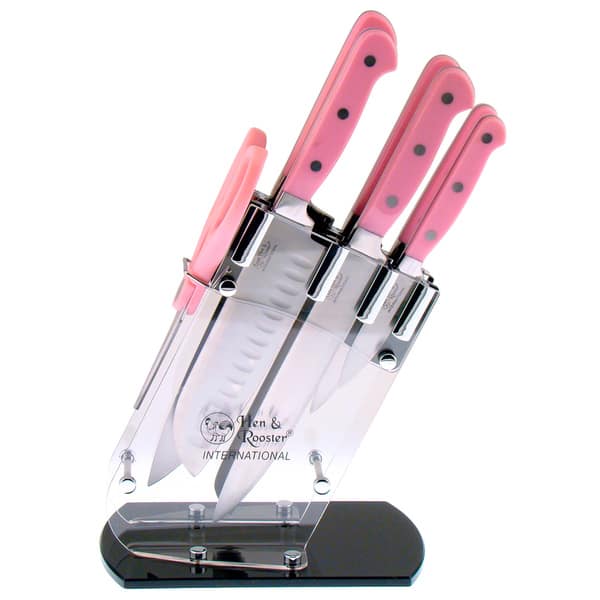 Mommy and Me 2 Piece Pink Knife Set