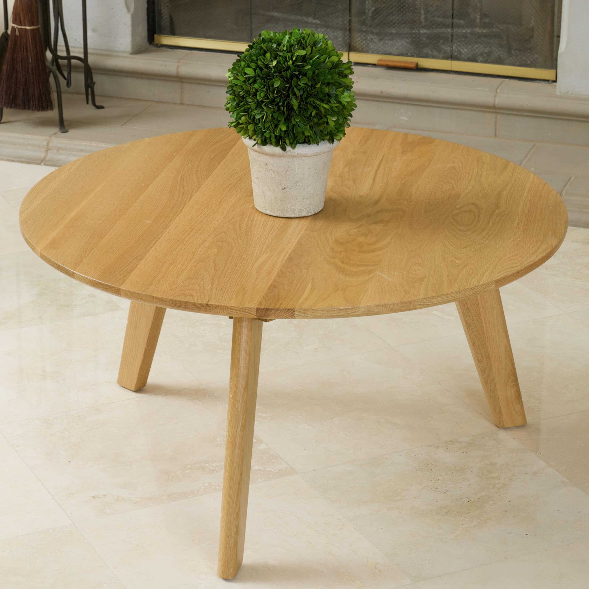 Christopher Knight Home Russert Solid Oak Table Today $126.99 Sale $