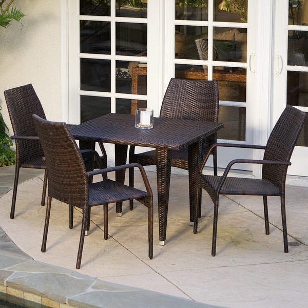 Canoga 5-piece Outdoor Dining Set by Christopher Knight Home