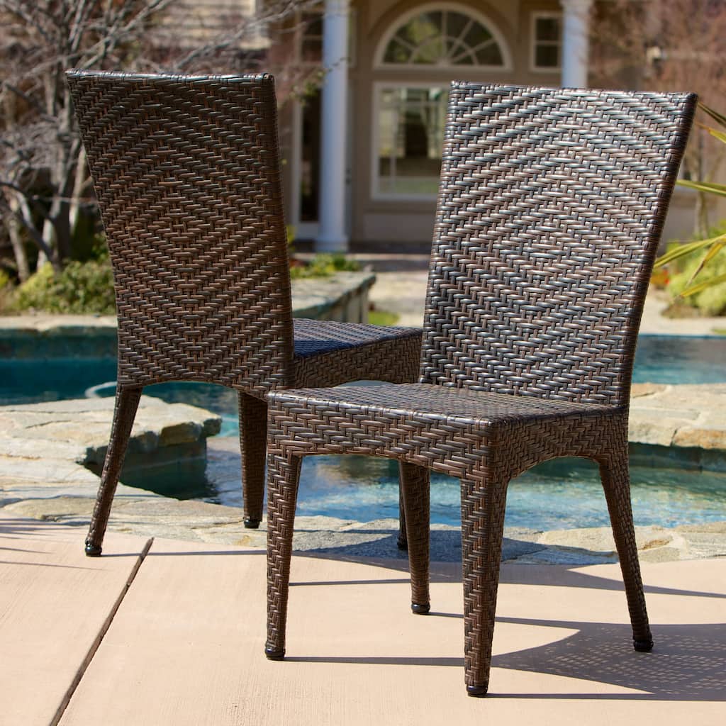Christopher Knight Home Brooke Outdoor Wicker Chairs (Set of 2) by Christopher Knight Home