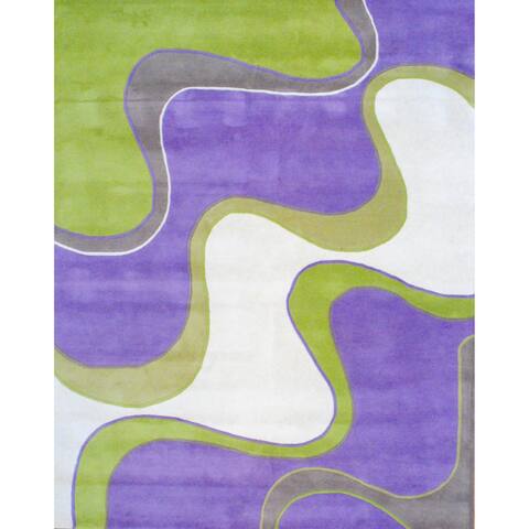 HERAT ORIENTAL Handmade Tibetan Wool Rug - 8' x 10'