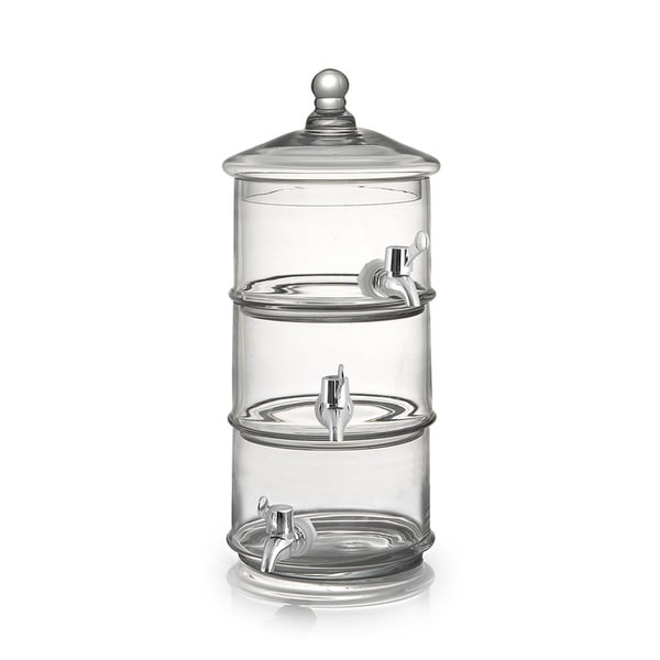 Fifth Avenue Crystal Royal Glass Beverage Dispenser  