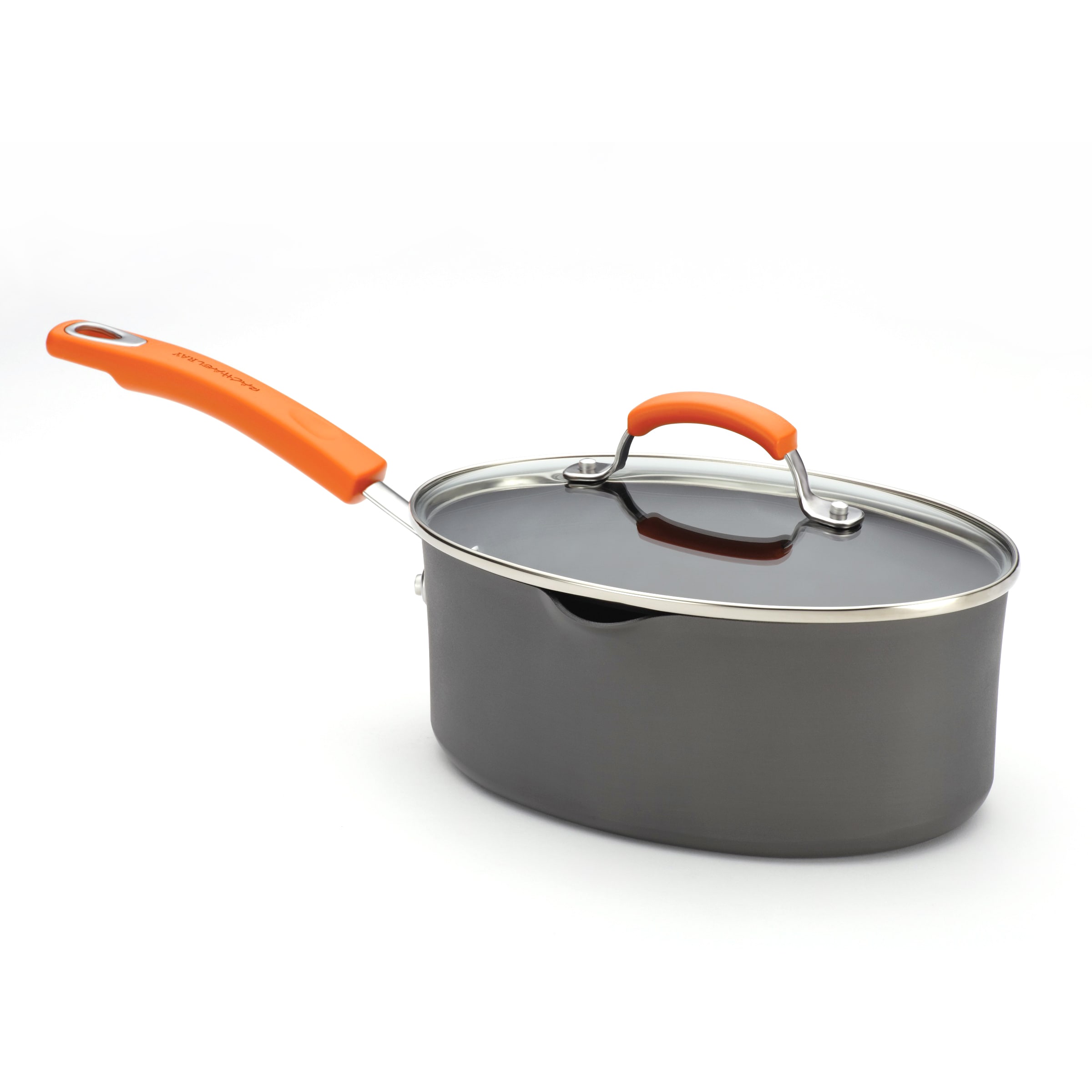 Rachael Ray Hard Anodized 3 qt. Covered Saute 