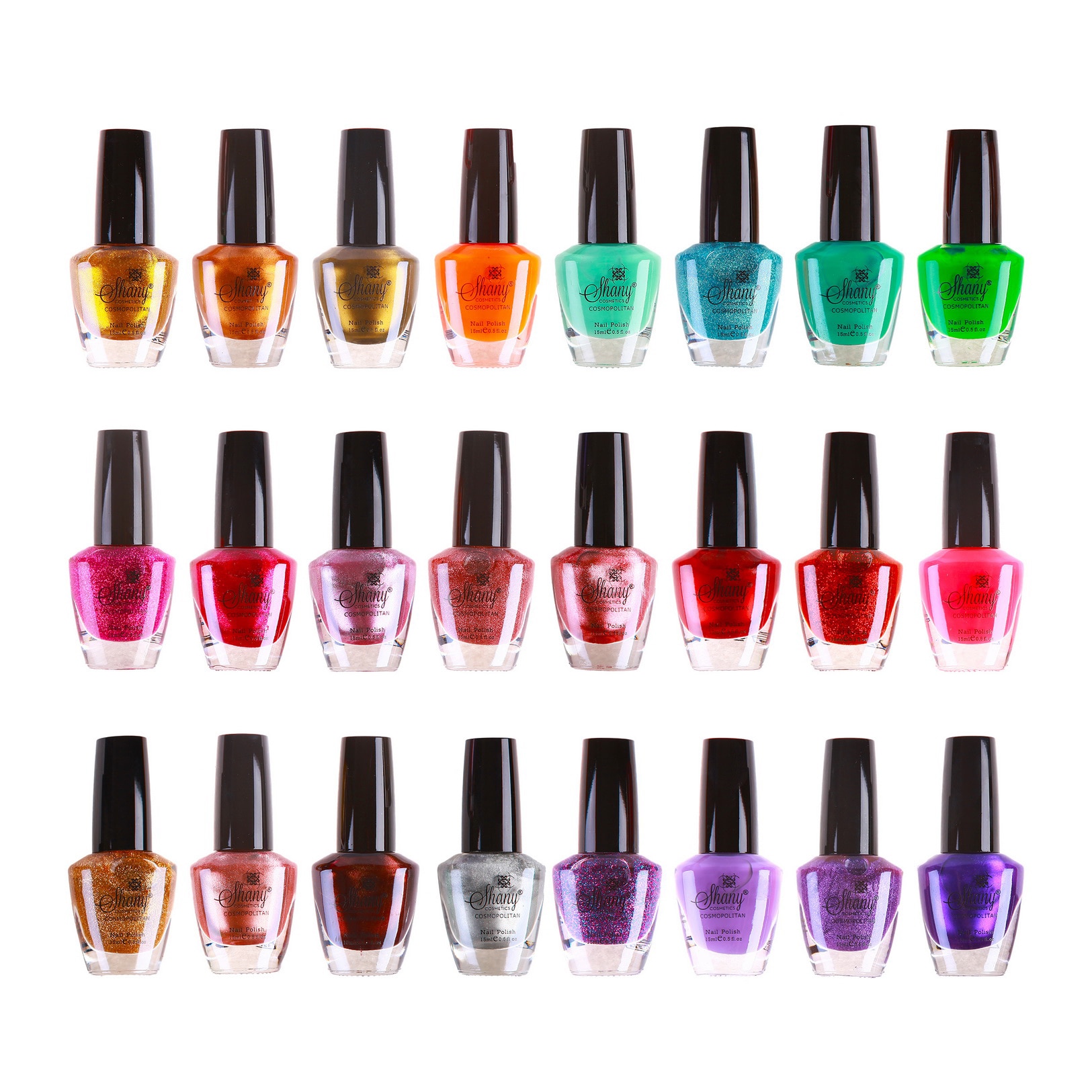 Shany Cosmopolitan Nail Polish Set No. 2 (24 Colors) Today $26.49