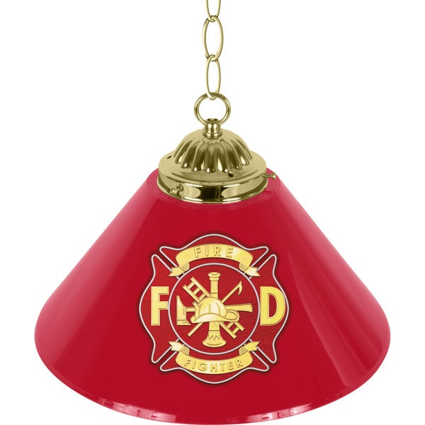 Shop Fire Fighter 14inch Single Shade Bar Lamp On Sale Free