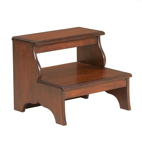 Cherrywood Finished Step Stool Stepstools